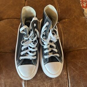 Black Women’s High-Top Platform Converse